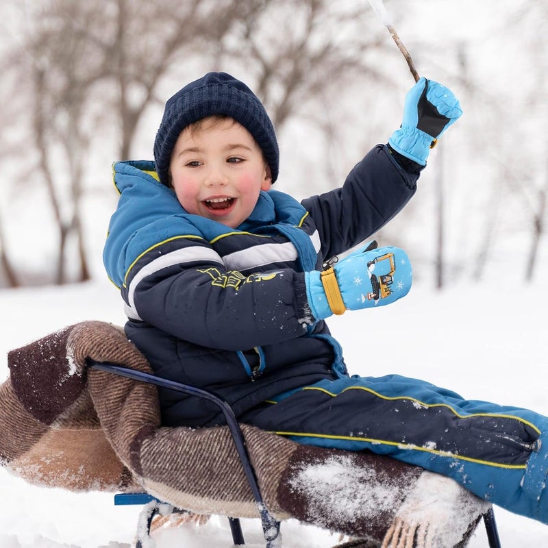 WAWSAM Kids Ski Gloves Waterproof Winter Snow Snowboarding Gloves Non Slip Windproof Sport Mittens for Boys Girls Youth Sledding Riding Driving Hiking - Image 5